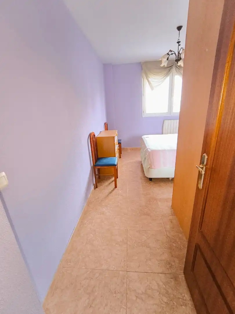 Bedroom of Ground floor for rent in Palencia  with Heating, Parquet flooring and Storage room