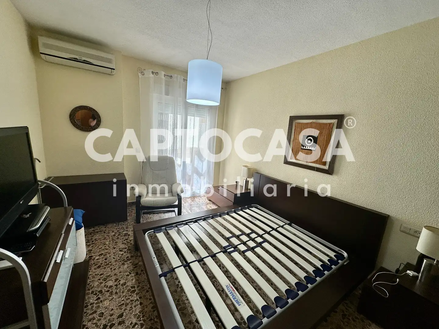 Dormitori de Casa adosada en venda en Cartagena amb Aire condicionat, Moblat i Balcó