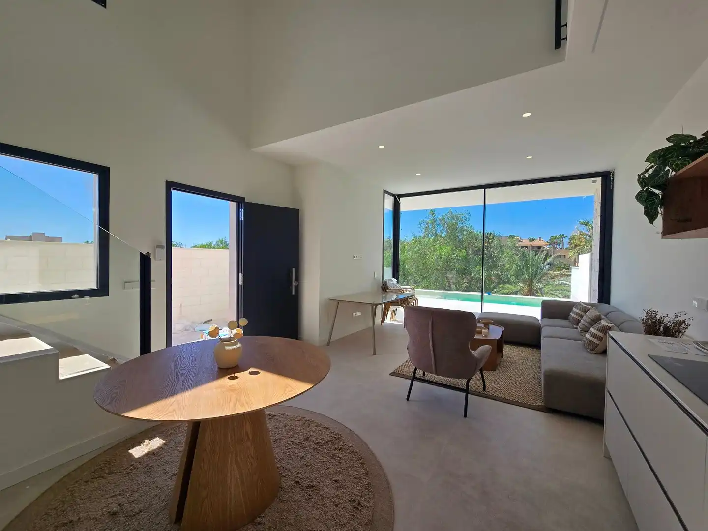 Sala de estar de Casa adosada en venta en Vera con Aire acondicionado, Jardín privado y Terraza