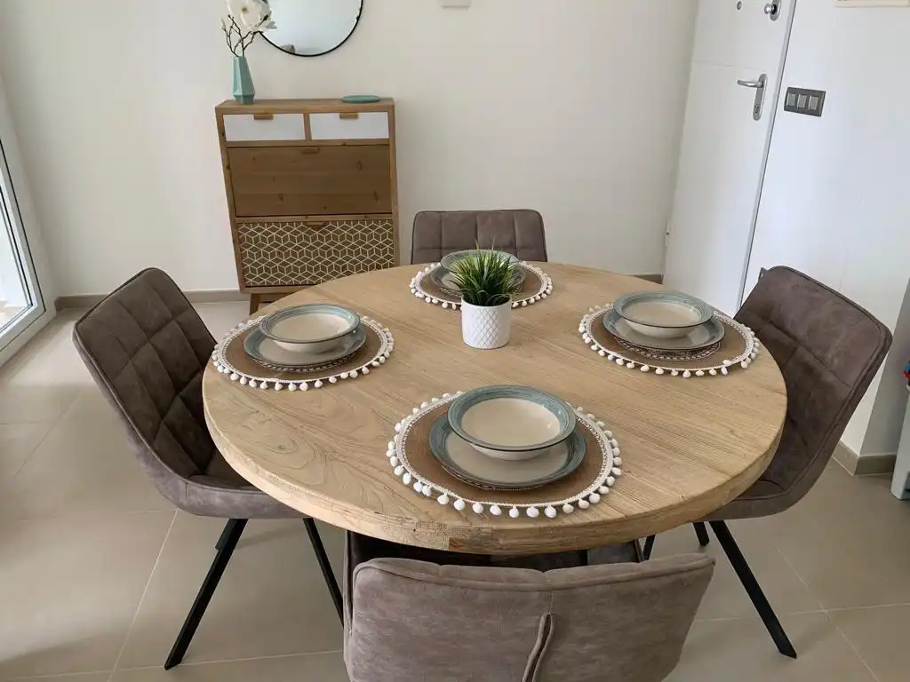 Dining room of Flat for sale in Benidorm  with Air Conditioner, Heating and Private garden