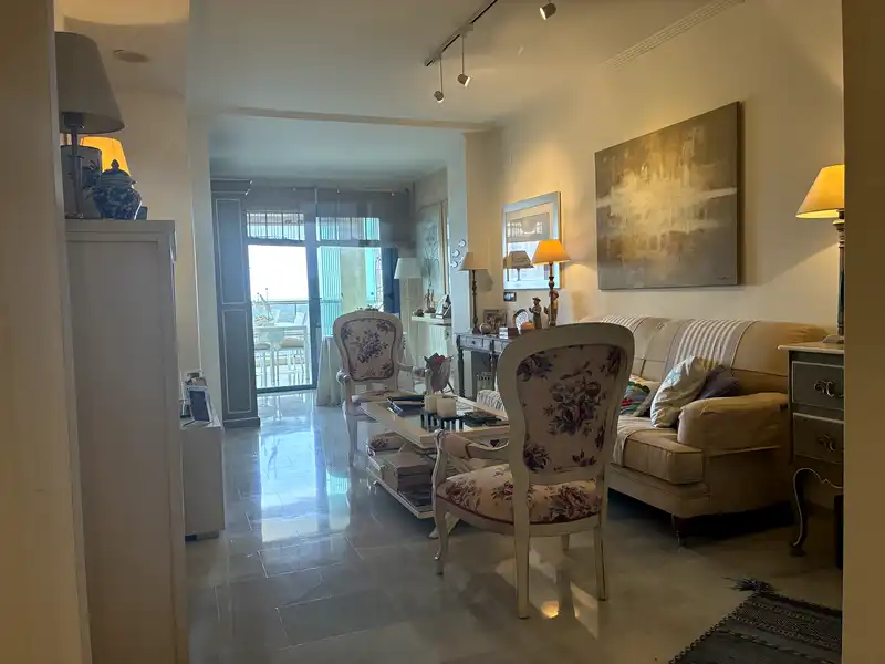 Sala de estar de Apartamento de alquiler en Altea con Aire acondicionado, Calefacción y Terraza