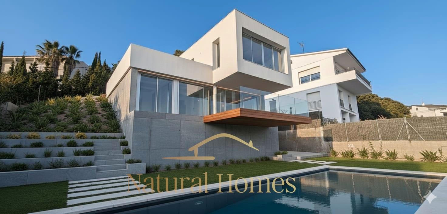 Exterior view of House or chalet for sale in Mataró  with Air Conditioner and Heating