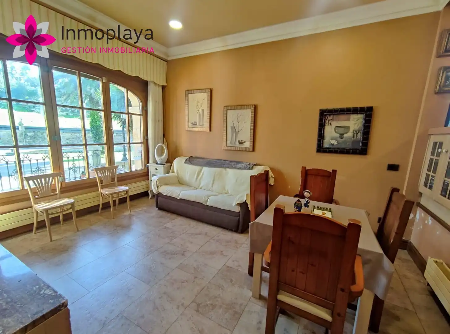 Sala de estar de Casa o chalet en venta en Noja con Jardín privado, Terraza y Trastero
