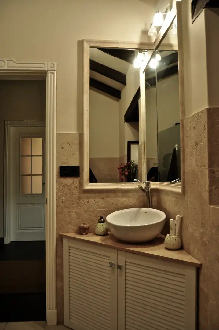 Baño de Casa o chalet en venta en Lugo con Calefacción, Jardín privado y Parquet