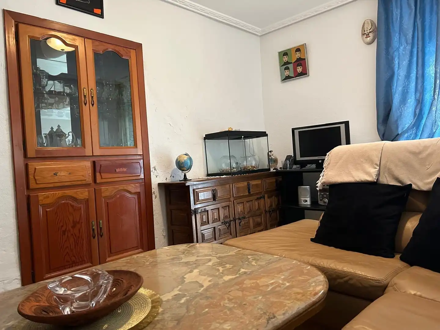 Sala d'estar de Casa o xalet en venda en Ontinyent amb Balcó