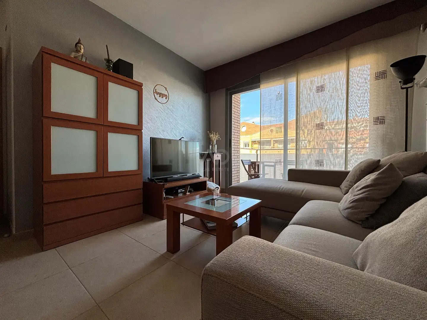 Wohnzimmer von Wohnung zum Verkauf in Barberà del Vallès mit Heizung, Terrasse und Schwimmbad