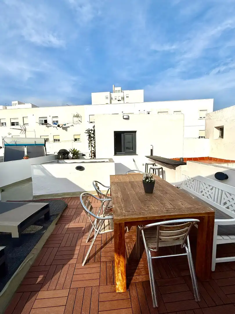 Terrassa de Casa adosada de lloguer en Tarifa ciudad