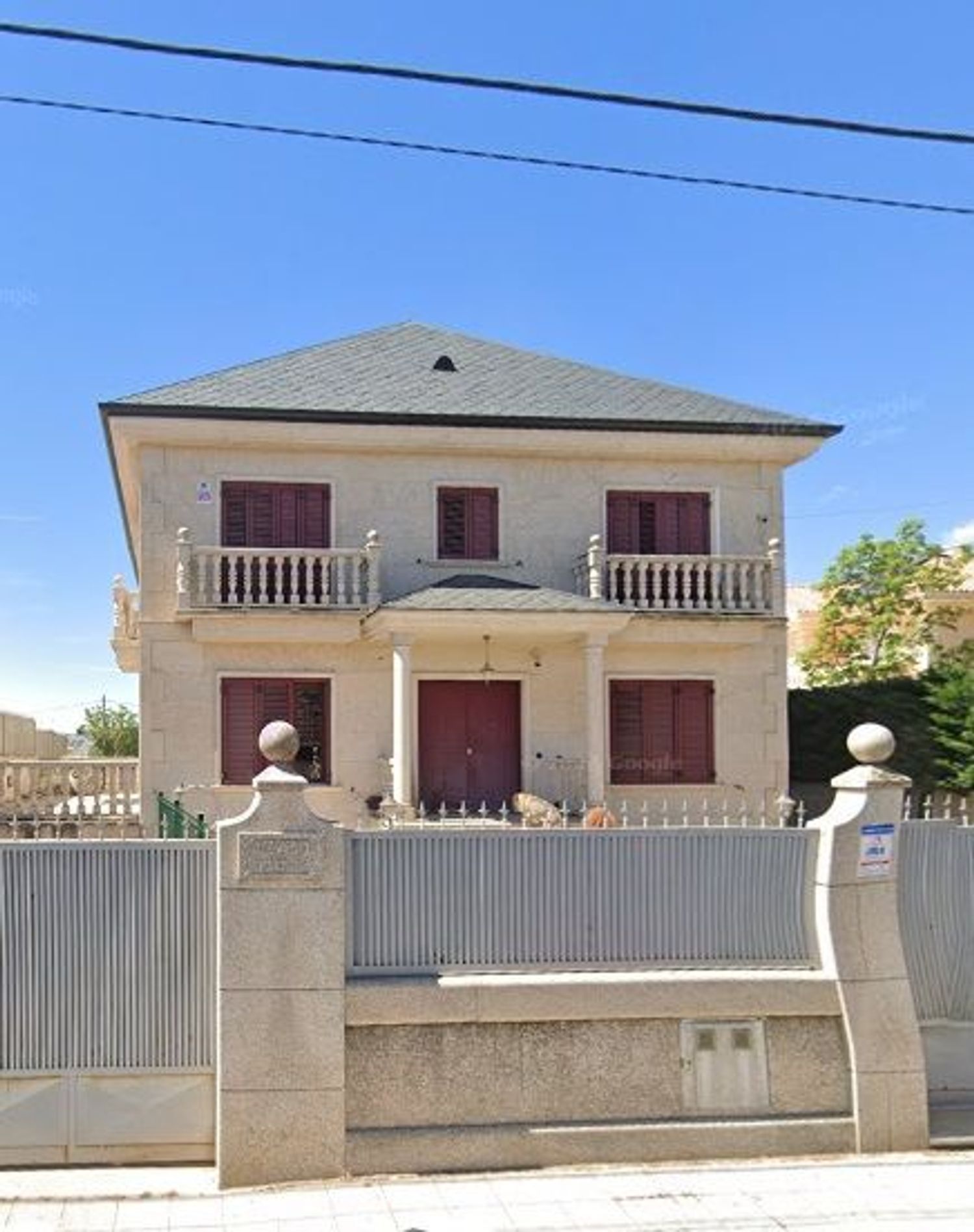 Exterior view of Single-family semi-detached for sale in Collado Villalba