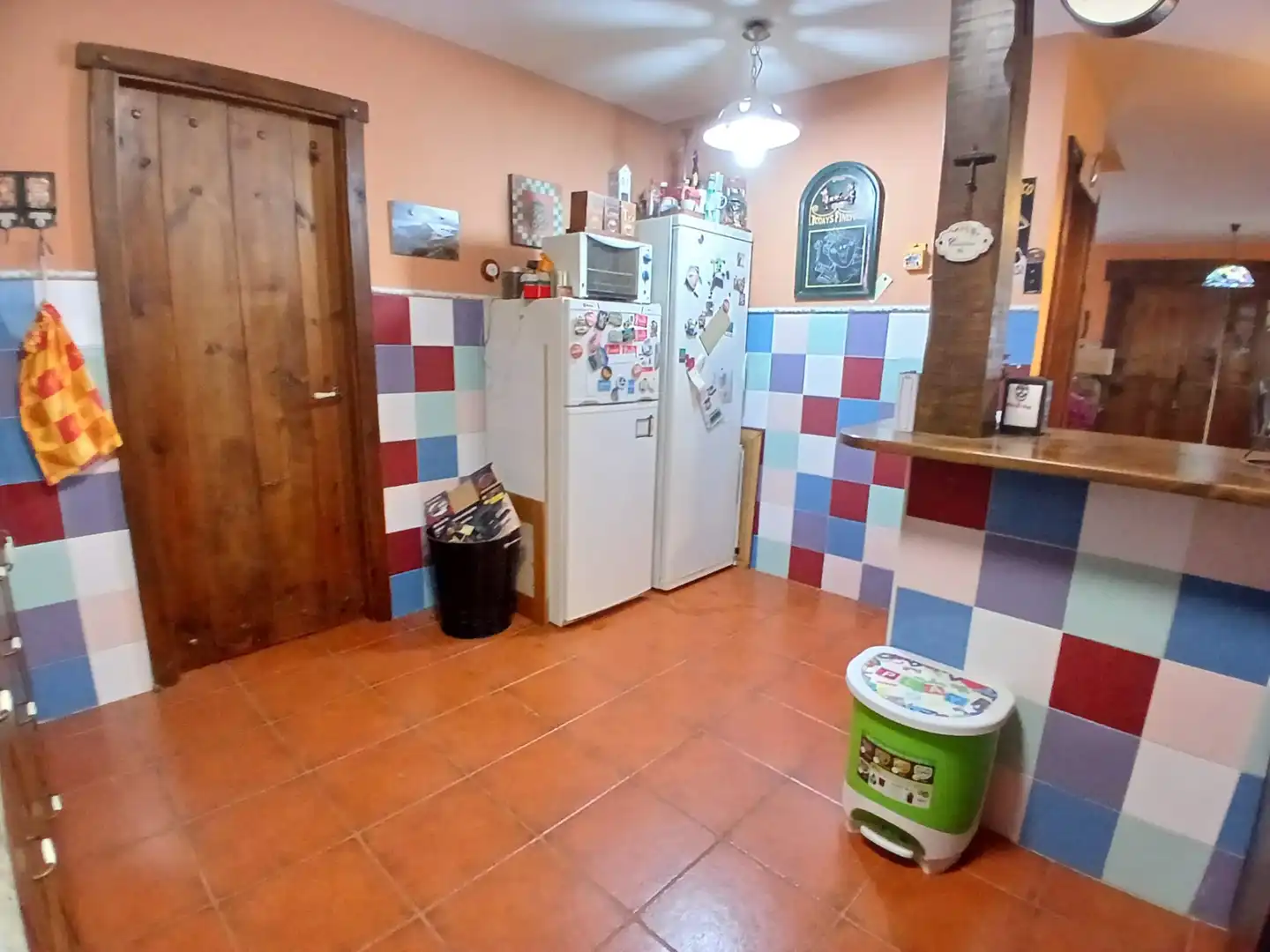 Cocina de Casa adosada en venta en Zierbena con Calefacción, Terraza y Trastero