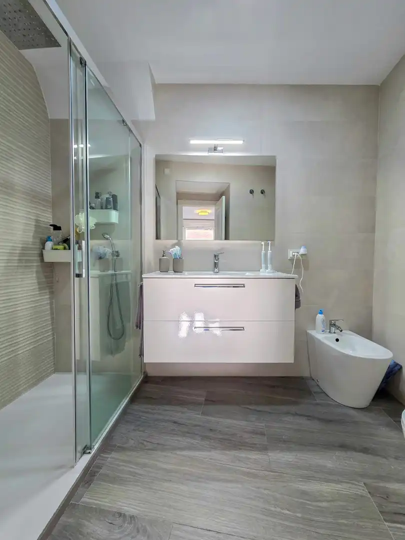 Badezimmer von Haus oder Chalet zum Verkauf in Torrent mit Klimaanlage, Privatgarten und Abstellraum