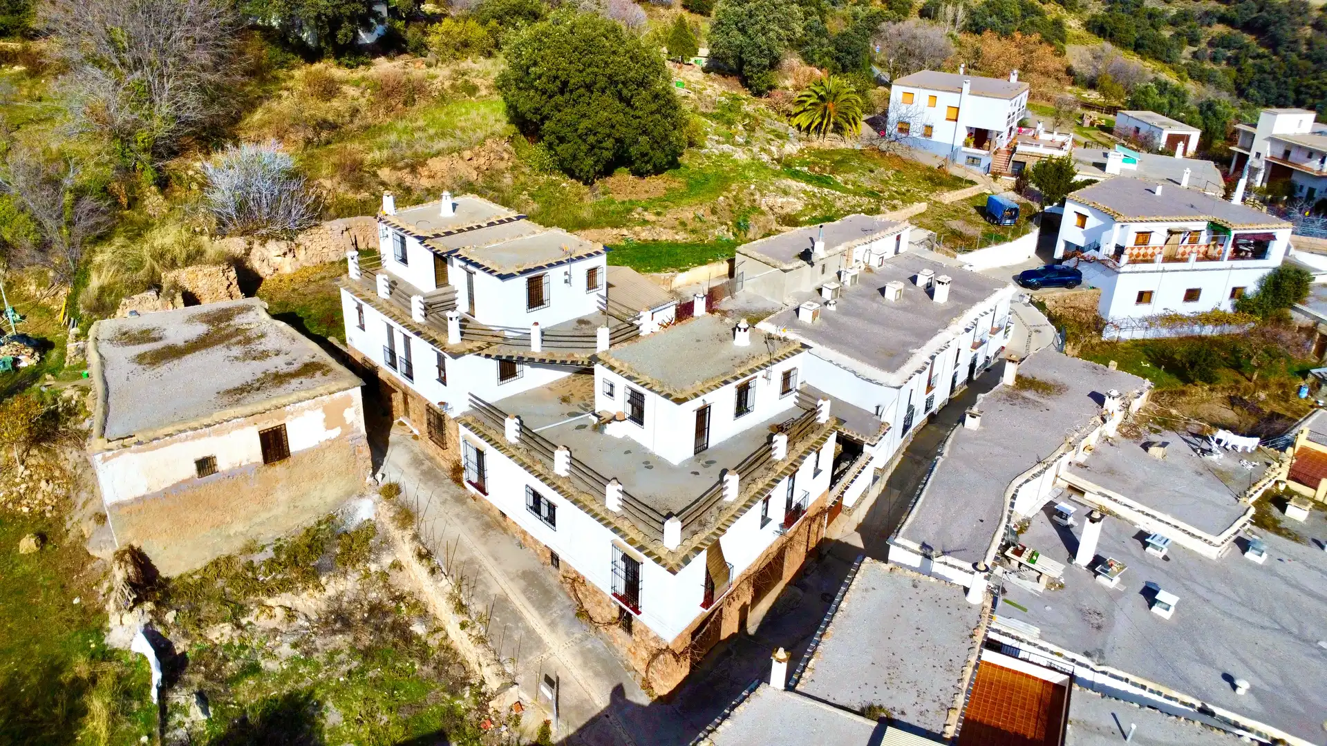 Exterior view of Buildings for sale in Juviles  with Alarm