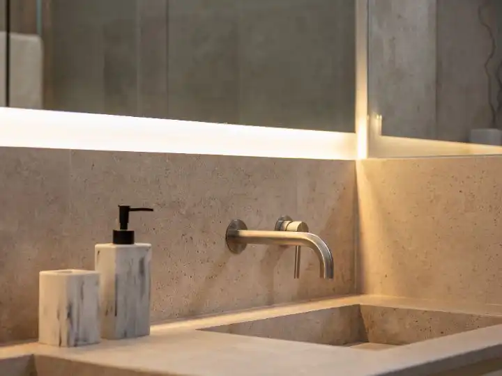 Bathroom of Flat for sale in  Madrid Capital  with Air Conditioner and Balcony