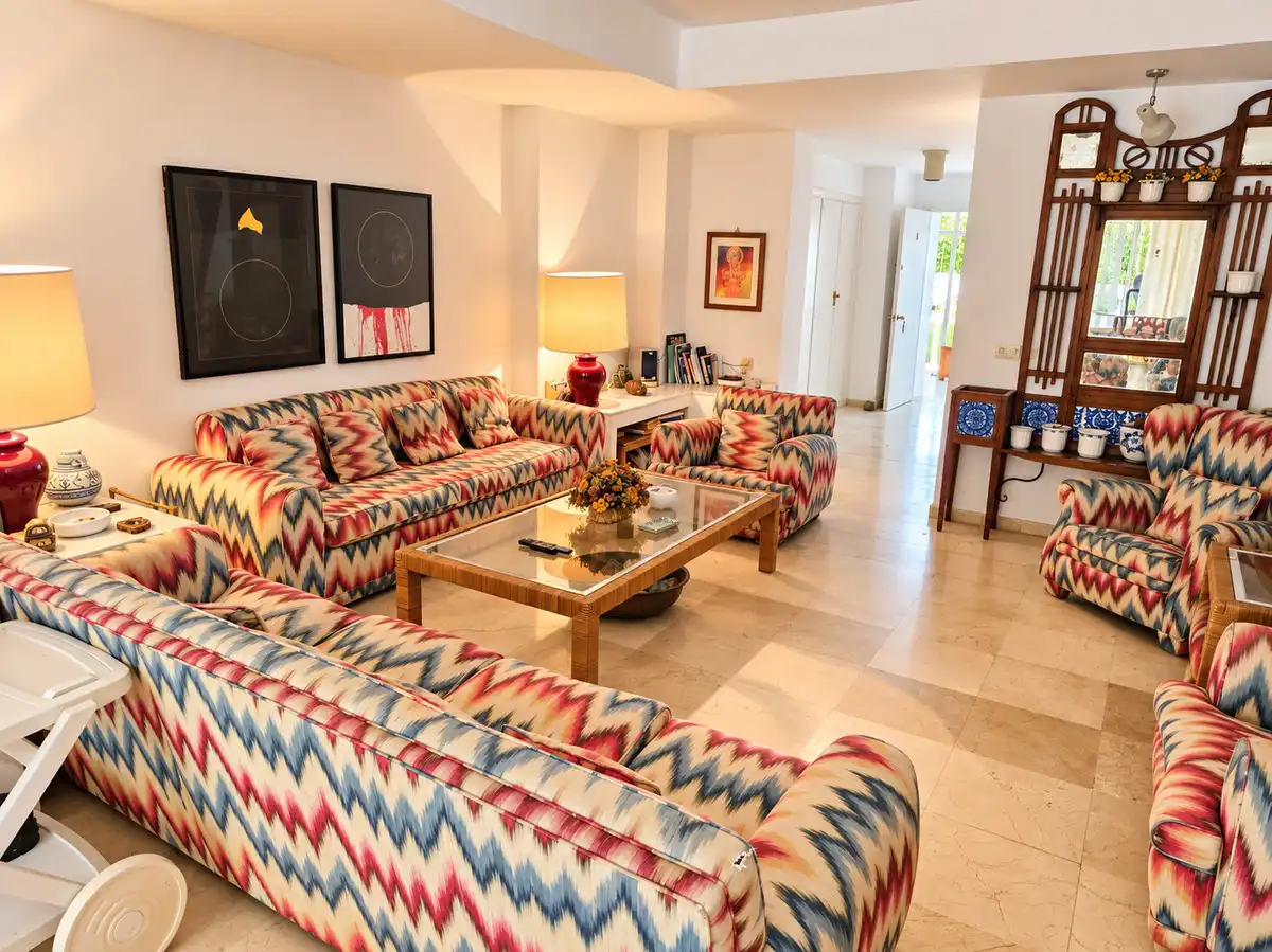 Living room of Flat for sale in San Pedro de Alcántara