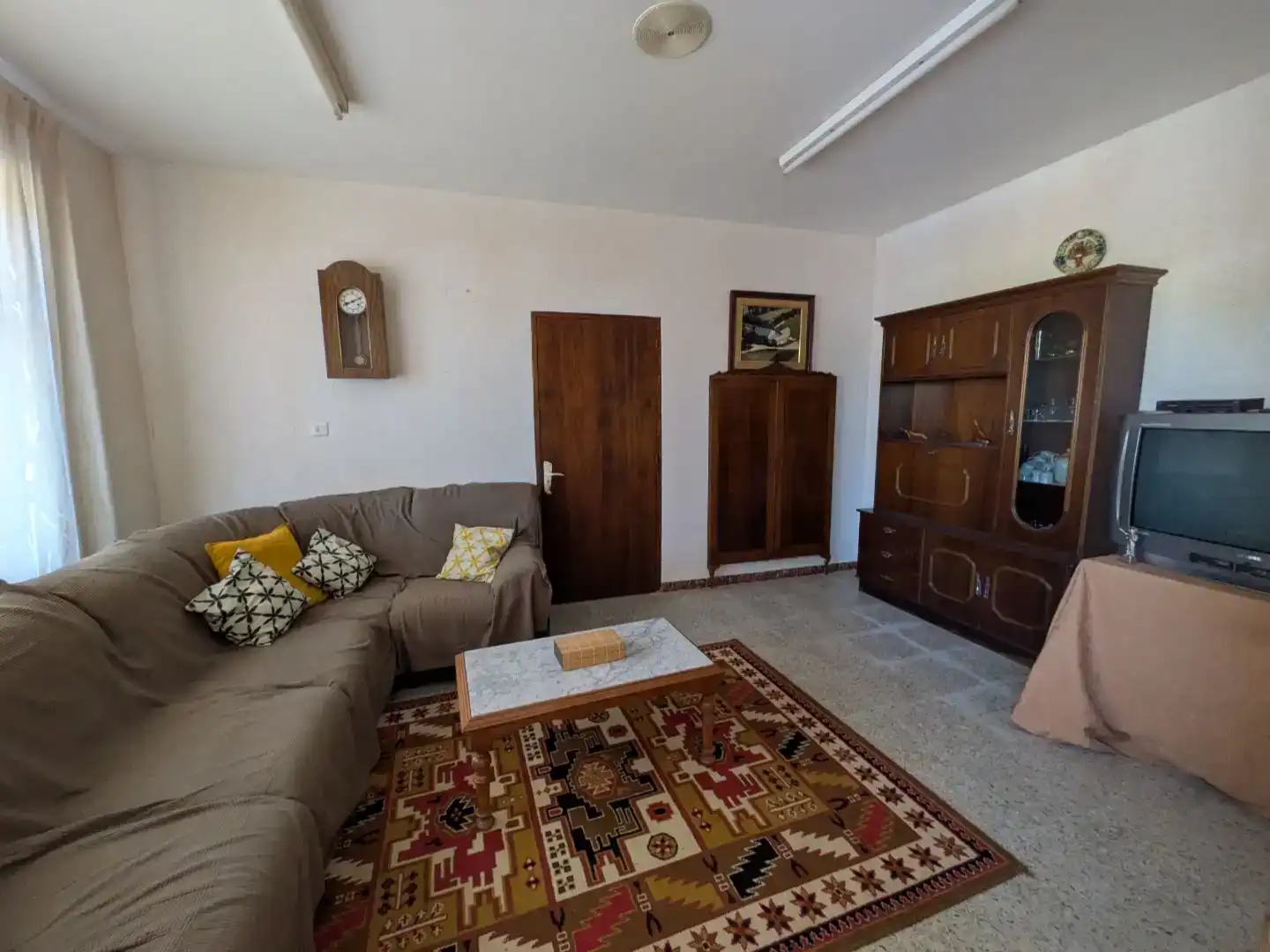 Sala d'estar de Casa o xalet en venda en Cospeito amb Balcó