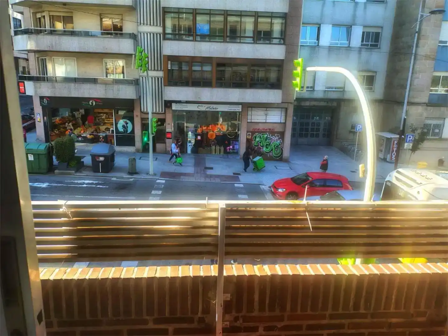 Vista exterior de Oficina en venda en Vigo 
