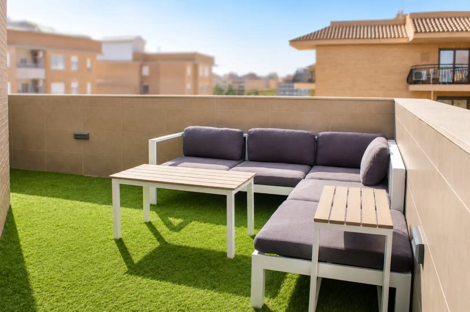 Terrace of Attic for sale in Castellón de la Plana / Castelló de la Plana  with Heating, Parquet flooring and Terrace