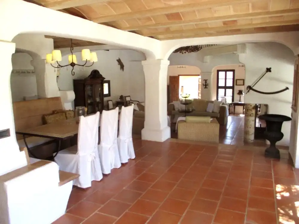 Menjador de Finca rústica en venda en Santanyí amb Calefacció, Terrassa i Traster