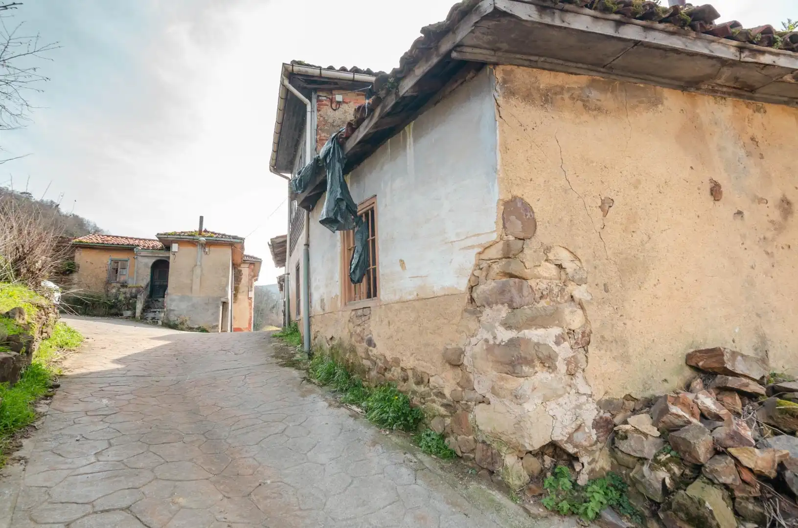 Vista exterior de Casa o xalet en venda en Riosa amb Jardí privat