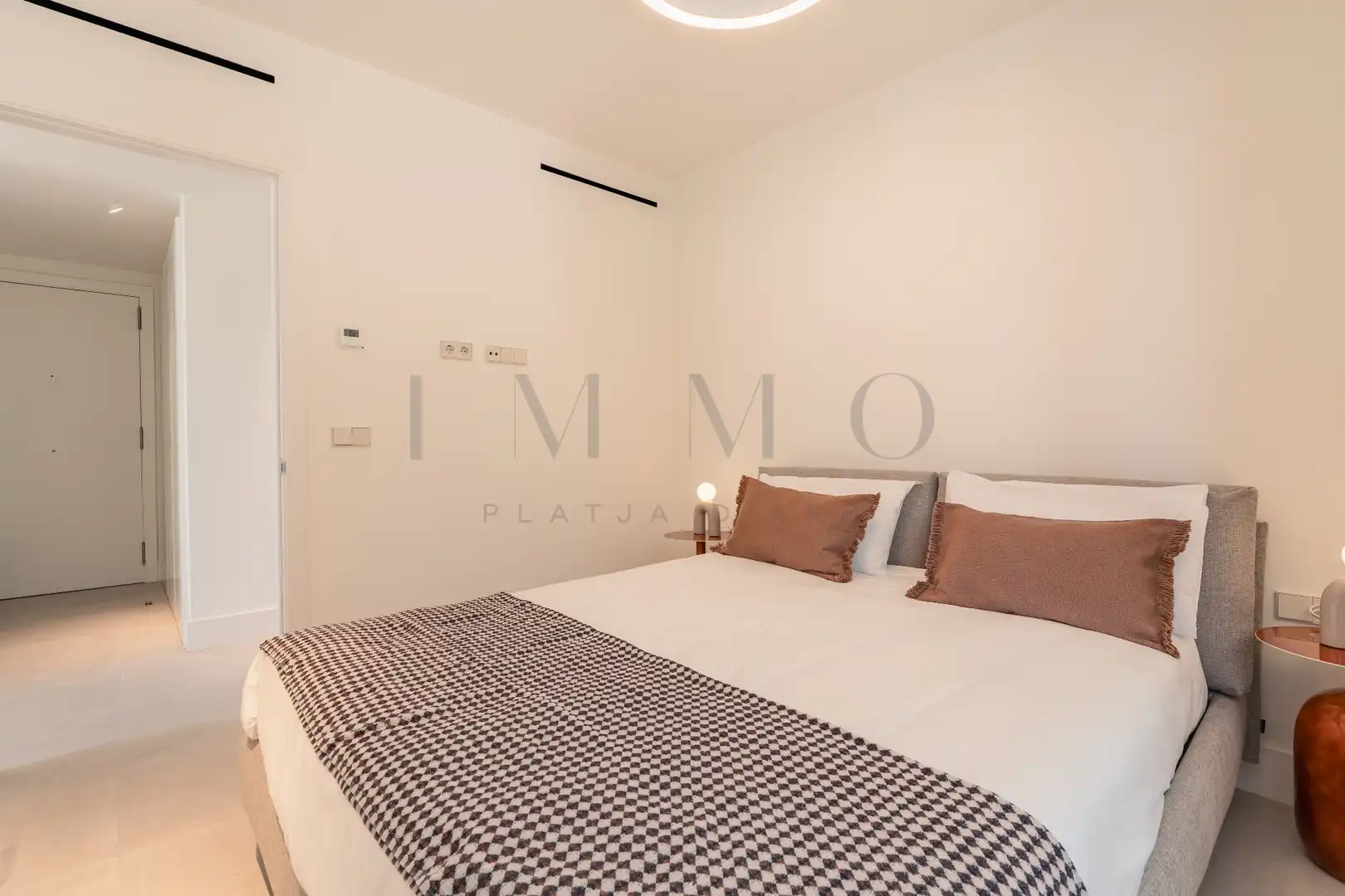 Schlafzimmer von Wohnung zum Verkauf in Castell d'Aro, Platja d'Aro i s'Agaró mit Heizung, Möbliert und Balkon