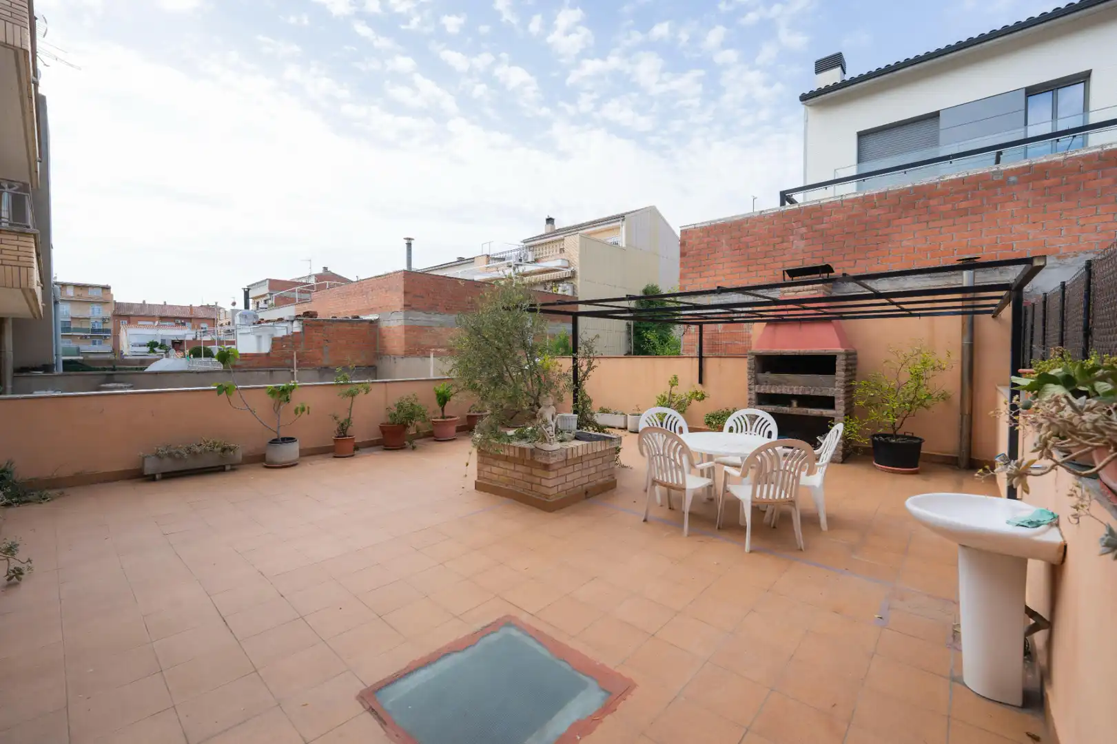 Terraza de Casa adosada en venta en Vilanova del Camí con Aire acondicionado, Calefacción y Terraza