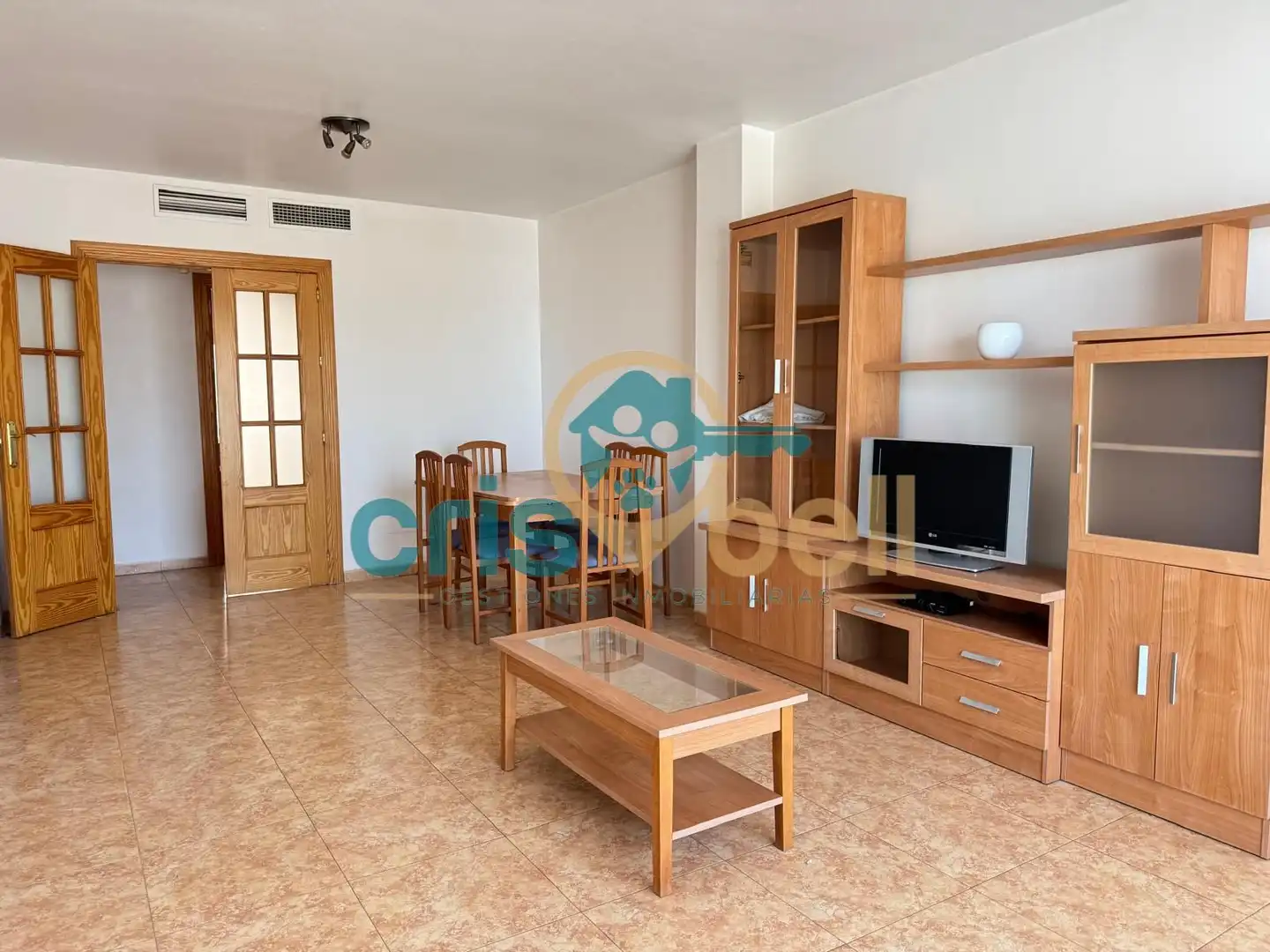 Sala d'estar de Pis en venda en Lorca amb Moblat i Balcó