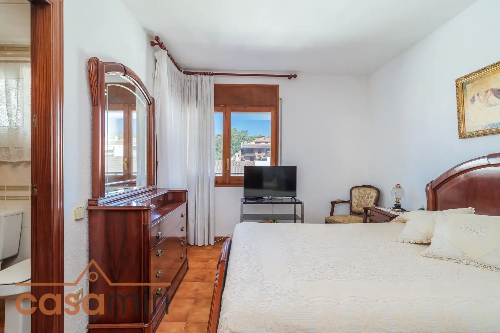 Dormitori de Casa o xalet en venda en Arenys de Mar amb Calefacció, Jardí privat i Terrassa