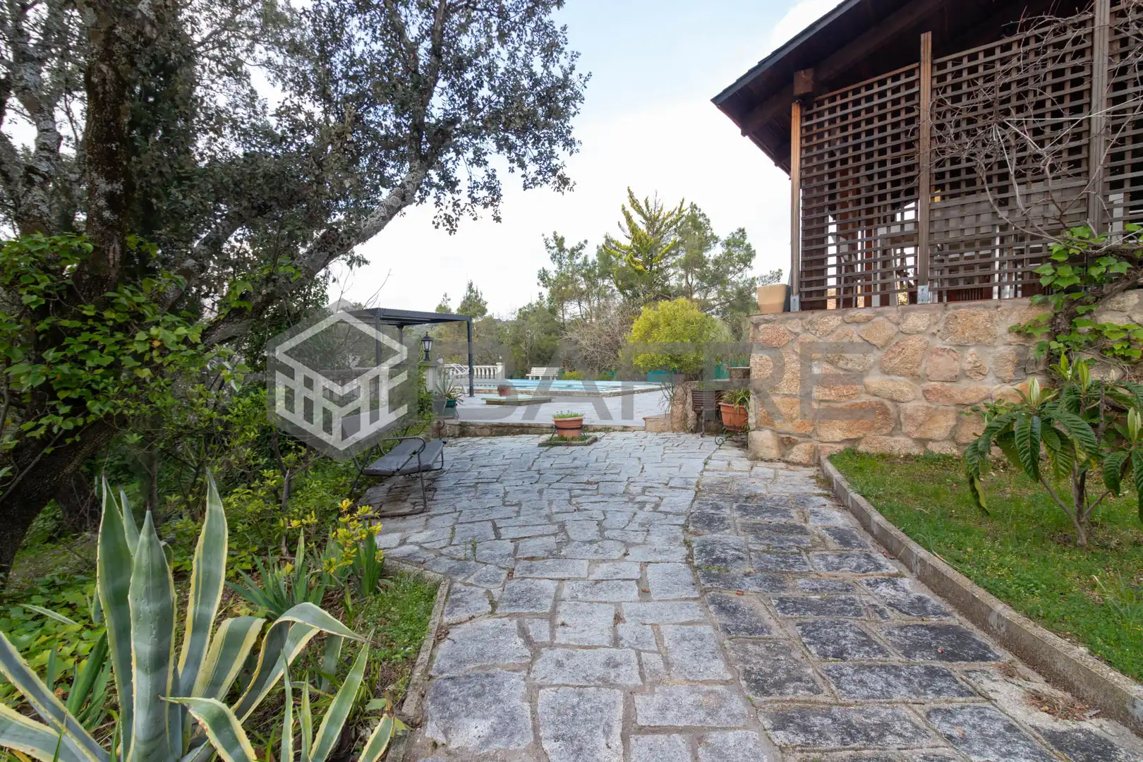 Jardín de Casa o chalet en venta en Navalagamella con Calefacción, Jardín privado y Terraza