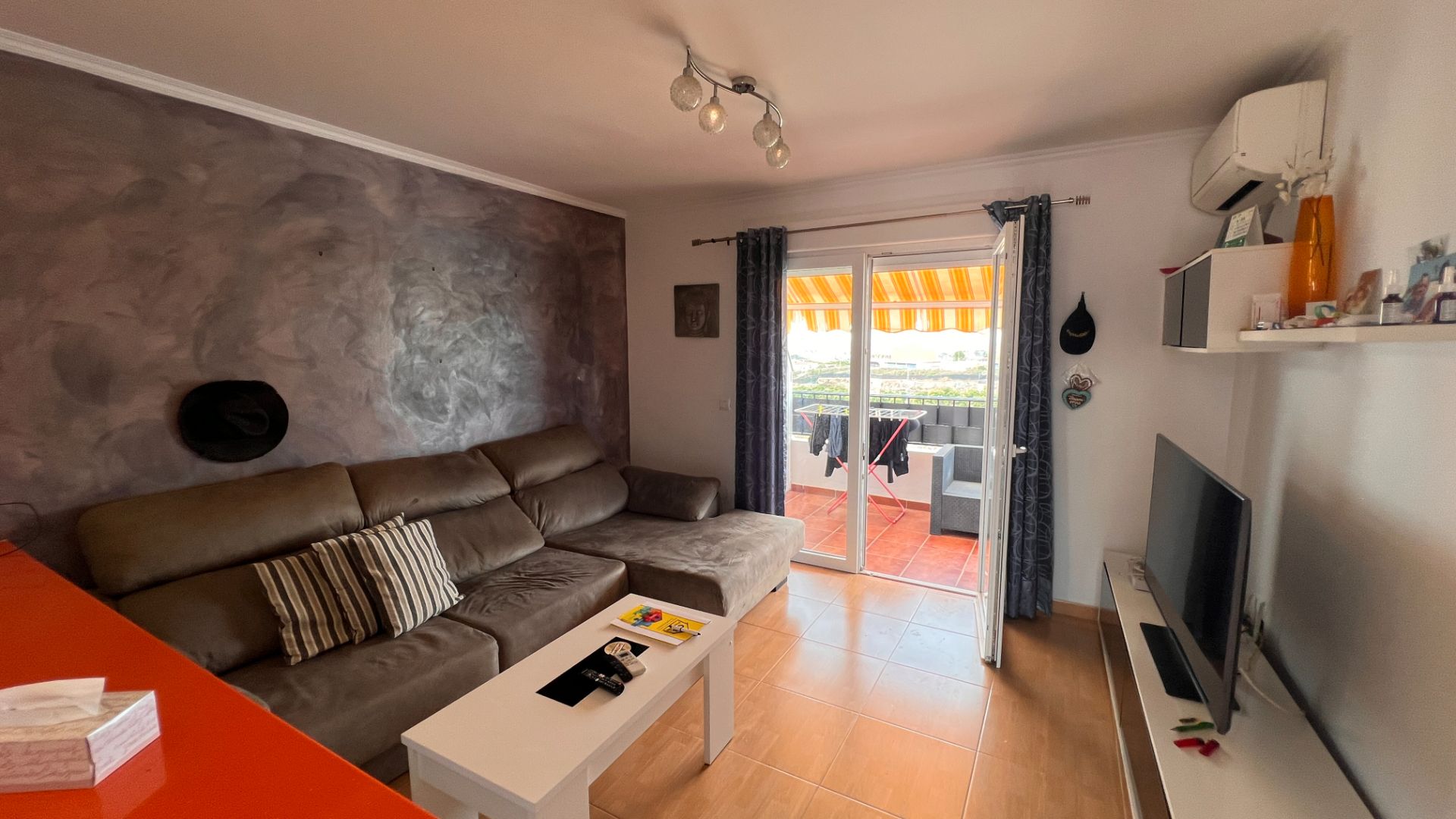 Living room of Apartment for sale in Torrox  with Air Conditioner, Terrace and Community pool