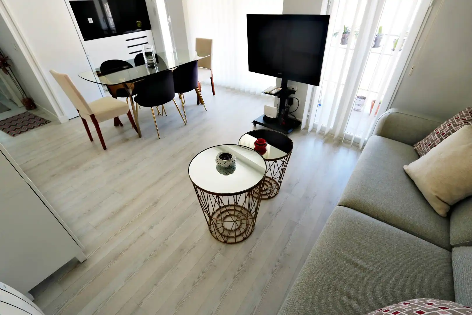 Sala de estar de Piso en venta en Getafe con Aire acondicionado, Terraza y Horno
