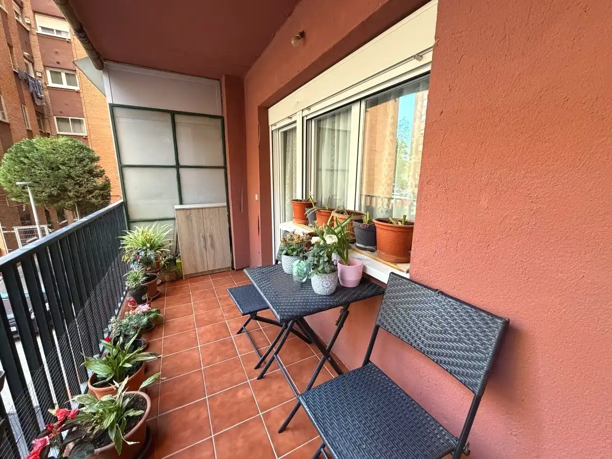 Balcony of Flat for sale in Alcalá de Henares  with Air Conditioner and Heating