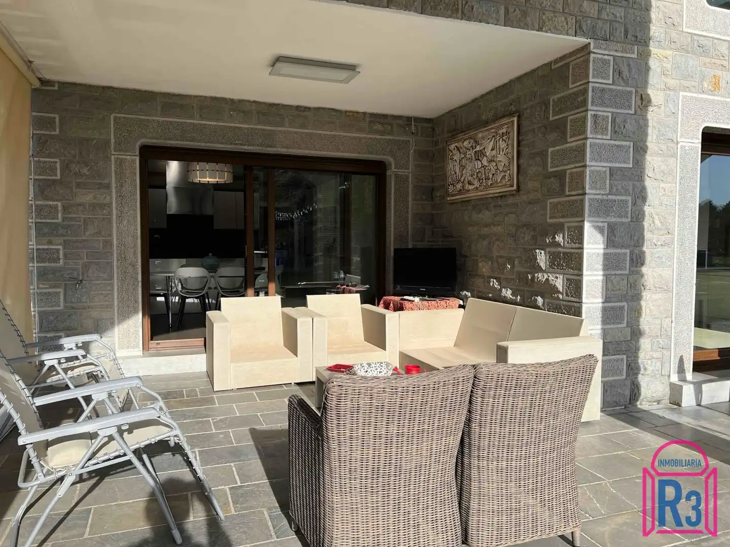 Terraza de Casa o chalet en venta en Cuadros con Calefacción, Terraza y Piscina