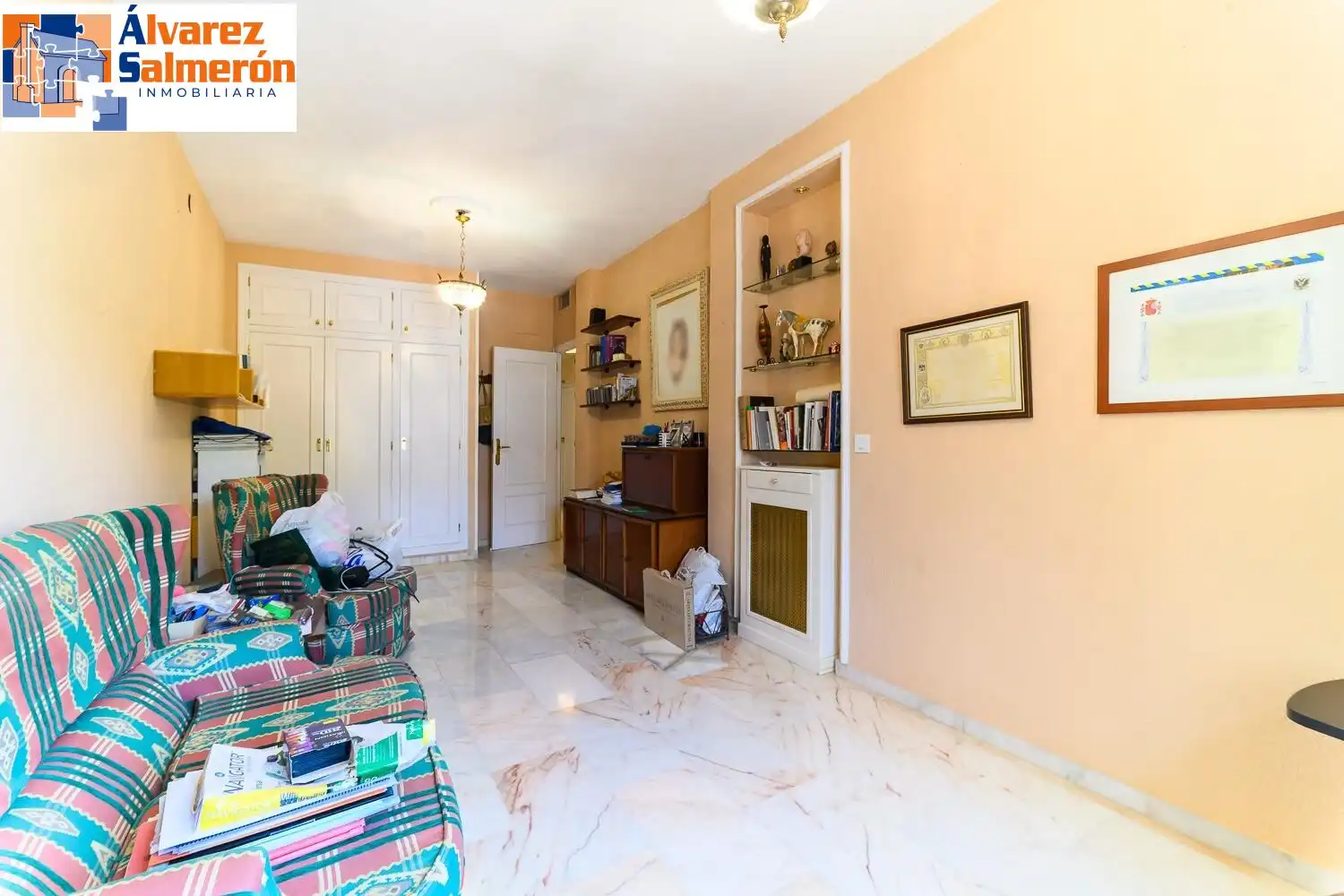 Sala de estar de Casa o chalet en venta en Albolote con Piscina