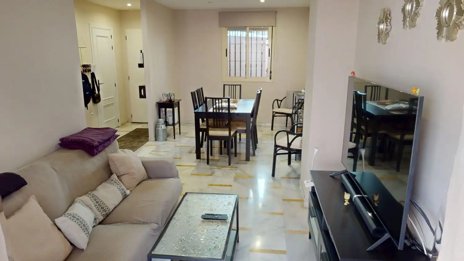 Sala de estar de Casa o chalet en venta en Alcalá de Guadaira con Terraza