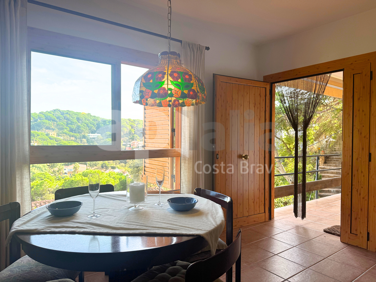 Dining room of Flat for sale in Lloret de Mar  with Terrace and Furnished