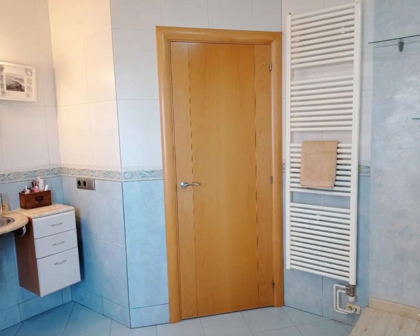 Bathroom of Flat for sale in Sabadell  with Air Conditioner and Balcony