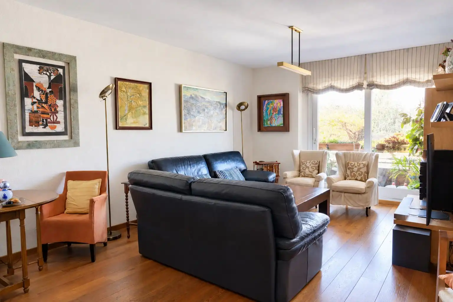 Sala d'estar de Apartament en venda en Barcelona
