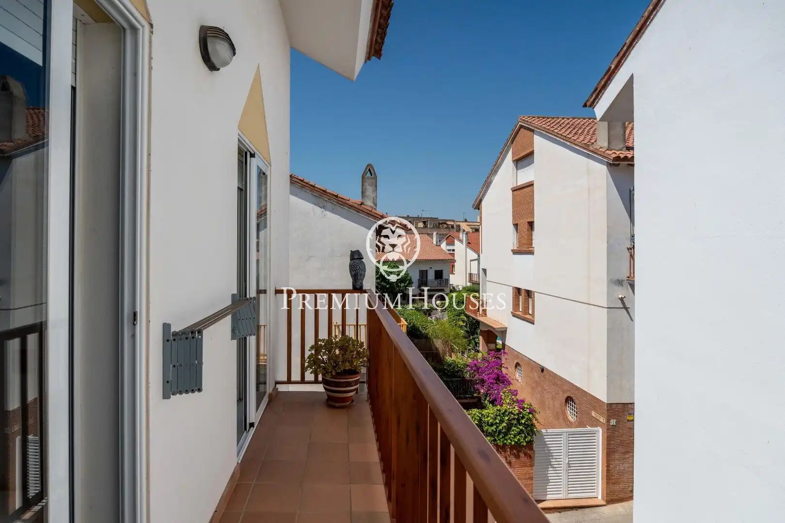 Balcony of Attic for sale in Sant Pere de Ribes  with Heating, Private garden and Parquet flooring
