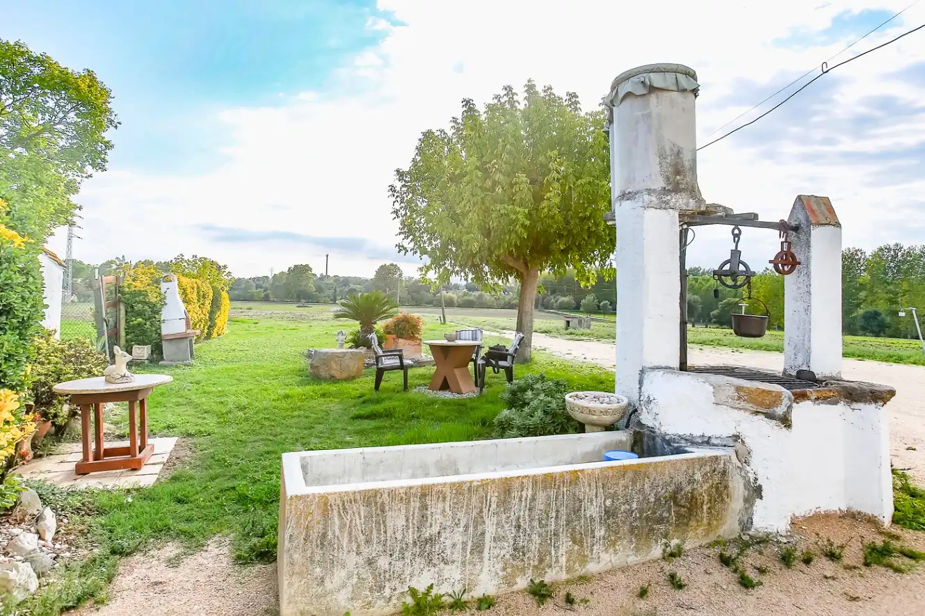 Jardín de Finca rústica en venta en Sils