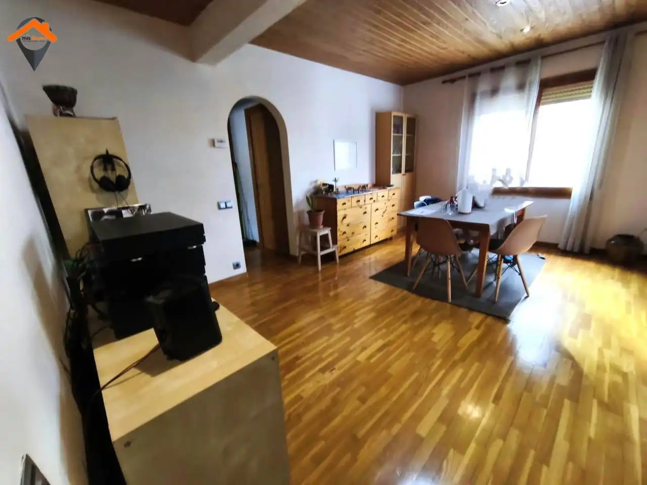 Wohnzimmer von Wohnung zum Verkauf in Sabadell mit Klimaanlage, Heizung und Parkett