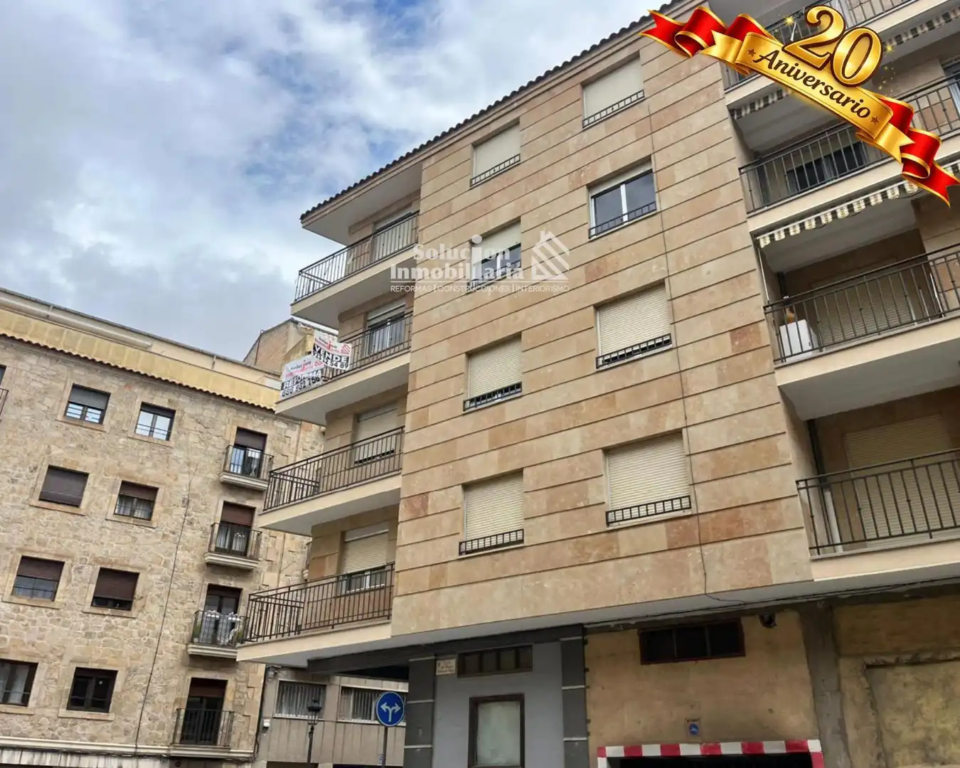 Vista exterior de Piso en venta en Salamanca Capital con Calefacción y Terraza