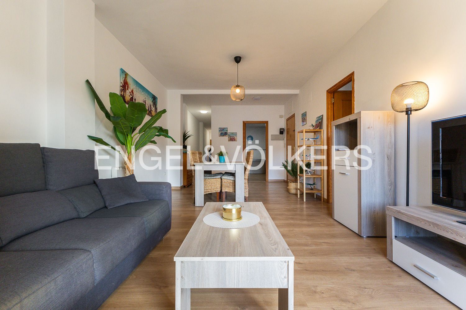 Living room of Apartment for sale in Xaló  with Air Conditioner, Heating and Terrace