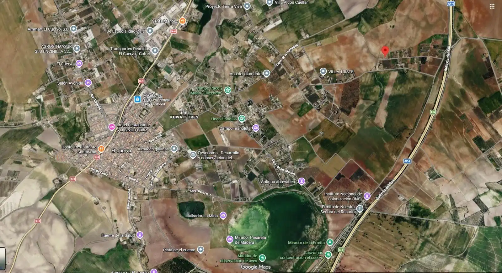 Finca rústica en venta en El Cuervo de Sevilla
