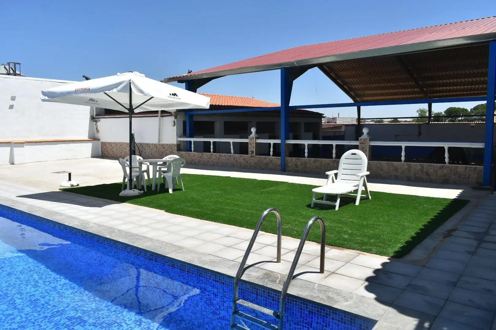 Piscina de Casa o xalet de lloguer en Casasimarro amb Aire condicionat, Calefacció i Jardí privat