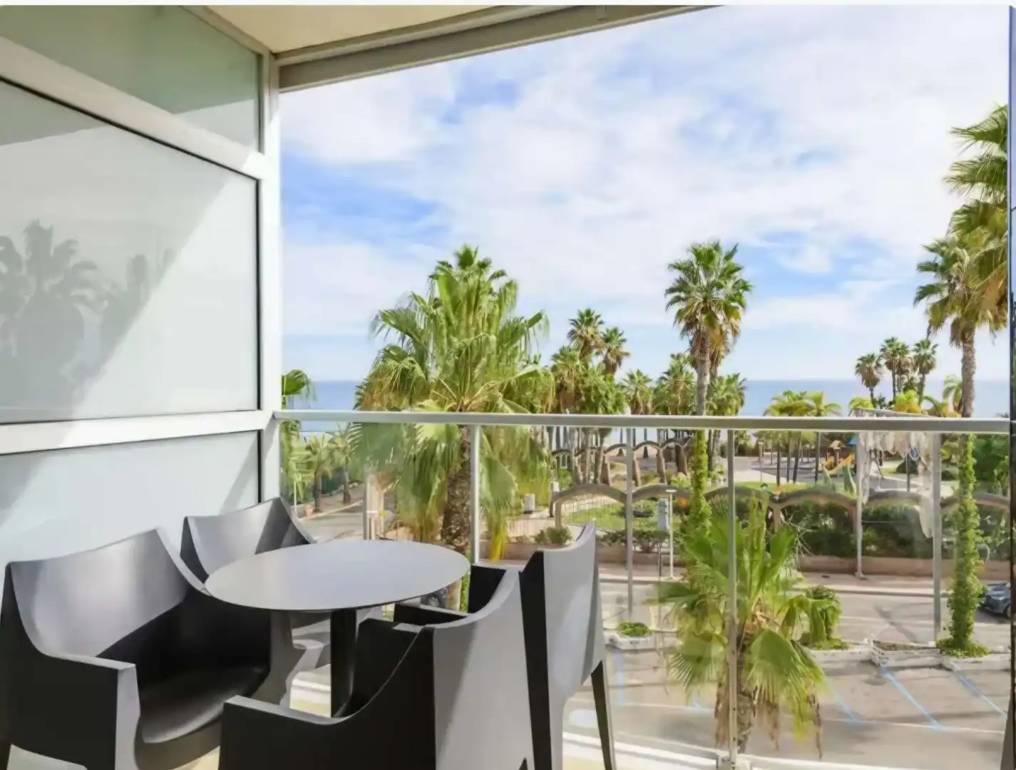 Terrace of Apartments for sale in Oropesa del Mar / Orpesa  with Air Conditioner, Terrace and Swimming Pool