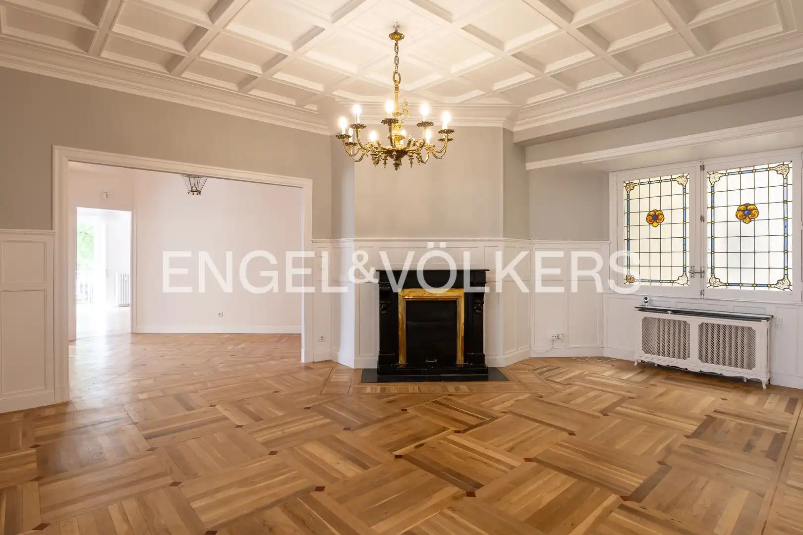 Dining room of Flat for rent in Madrid  with Air Conditioner, Heating and Balcony