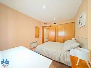 Bedroom of Flat for rent in Zaragoza  with Air Conditioner, Heating and Terrace