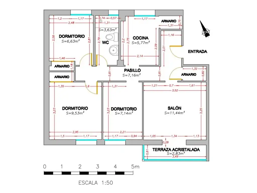 Flat for sale in Madrid