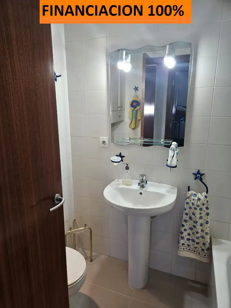 Bathroom of Flat for sale in Mont-roig del Camp  with Air Conditioner, Terrace and Furnished