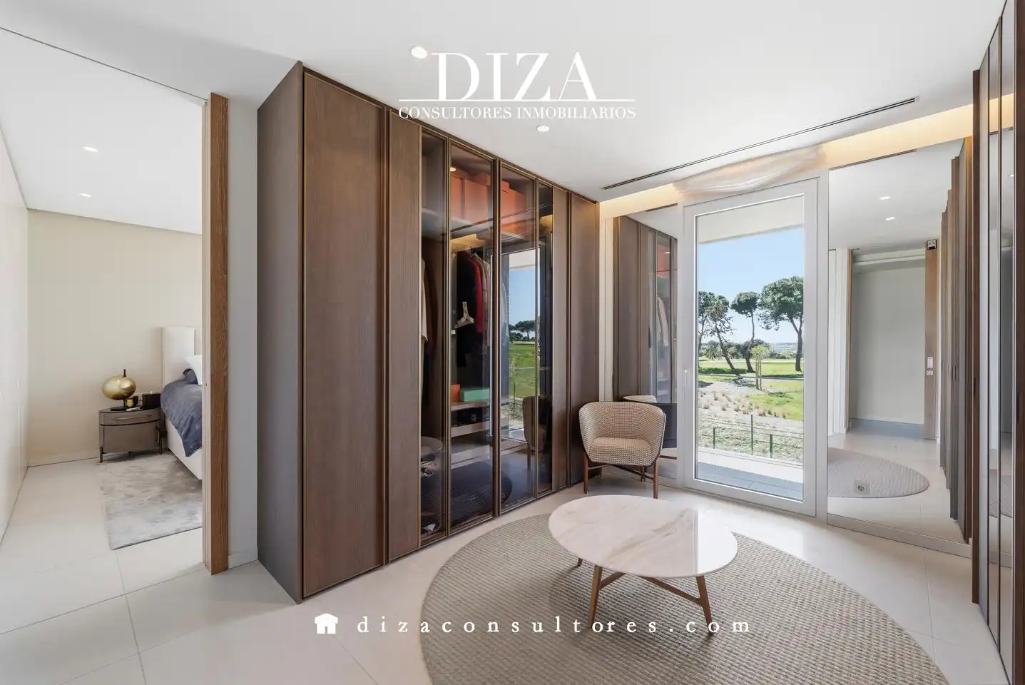 Bedroom of Duplexes for sale in Pozuelo de Alarcón  with Air Conditioner, Heating and Private garden