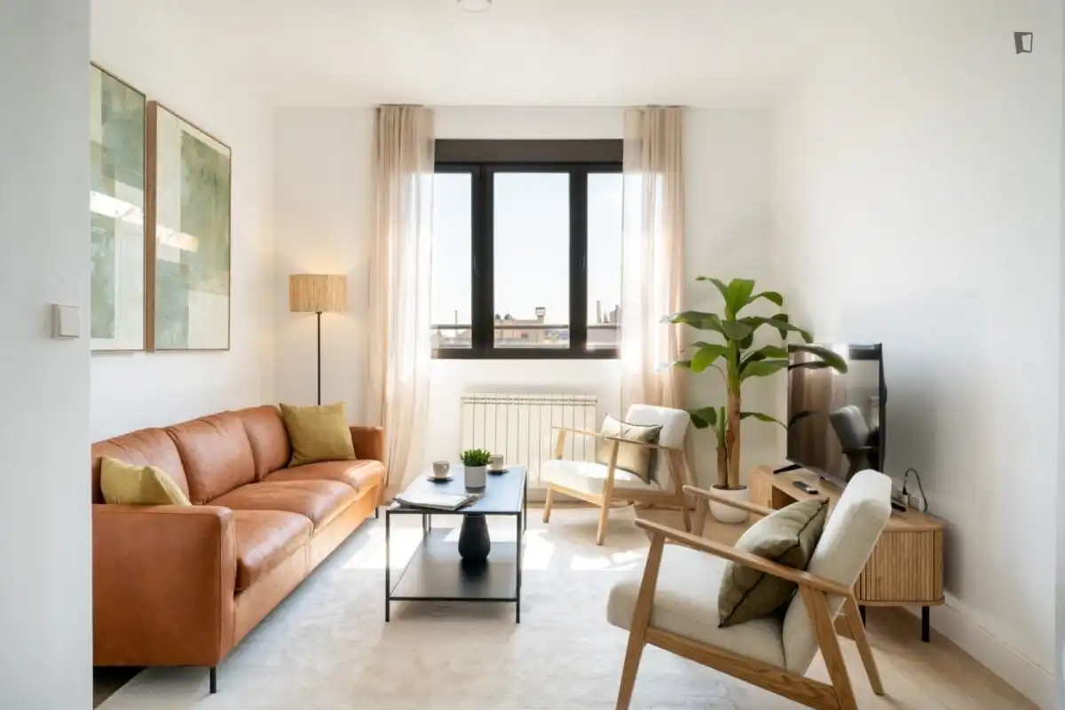 Sala de estar de Apartamento de alquiler en Tetuán